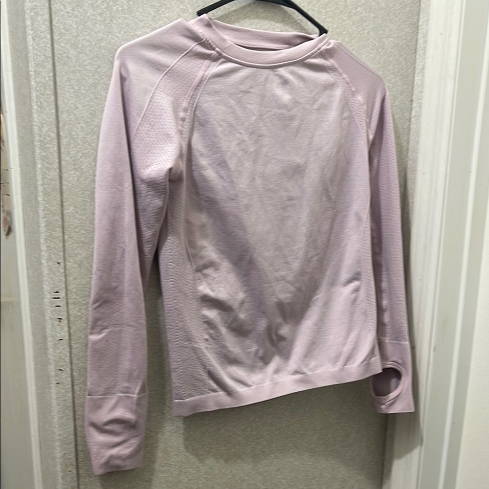 SHEIN Purple Fitted long sleeve